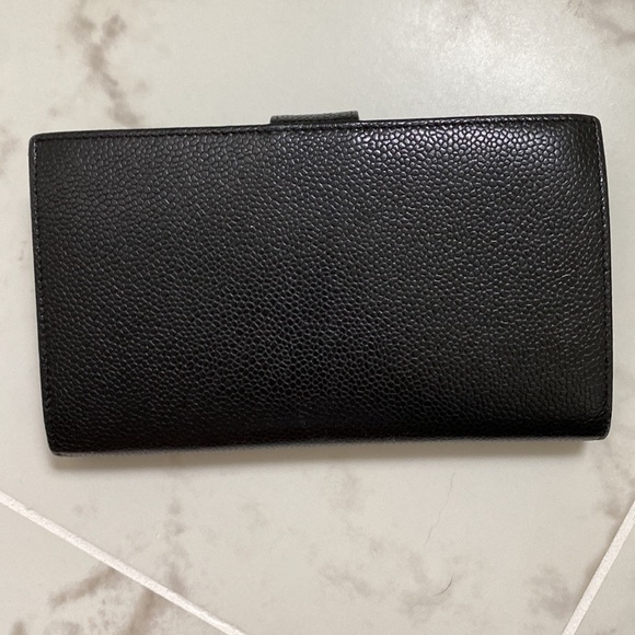 Authentic Chanel Classic Caviar Leather Black Wallet - Picture 5 of 14